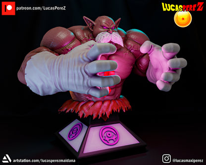 Toppo Bust 1:6 or 1:10 Scale | Dragon Ball Super Scale Model | Lucas Perez