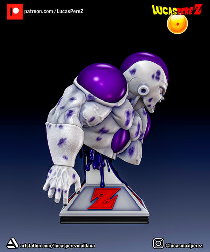 Frieza Namek Bust 1:6 or 1:10 Scale | Dragon Ball Z Scale Model | Lucas Perez