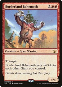 Borderland Behemoth 142 R