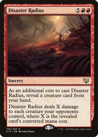 Disaster Radius 150 R