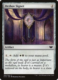 Orzhov Signet 262 C