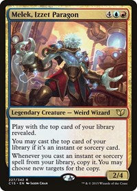 Melek, Izzet Paragon 227 R