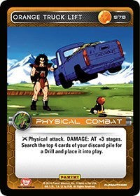 Orange Truck Lift | Panini: Set 1 | Starter | Normal | #S78