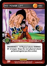 Red Power Lift | Panini: Set 1 | Starter | Foil | #S80