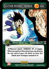 Saiyan Flying Tackle | Panini: Set 1 | Starter | Normal | #S82