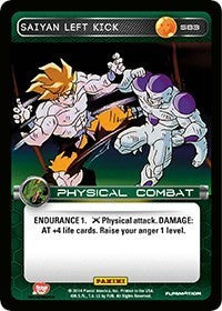 Saiyan Left Kick | Panini: Set 1 | Starter | Foil | #S83