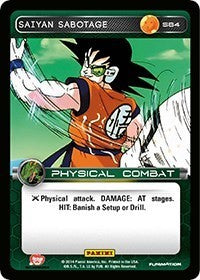 Saiyan Sabotage | Panini: Set 1 | Starter | Normal | #S84