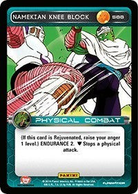 Namekian Knee Block | Panini: Set 1 | Starter | Foil | #S88