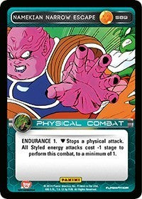Namekian Narrow Escape | Panini: Set 1 | Starter | Foil | #S89