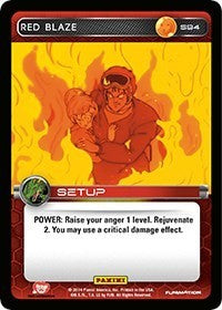 Red Blaze | Panini: Set 1 | Starter | Foil | #S94