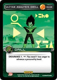 Saiyan Analysis Drill | Panini: Set 1 | Starter | Normal | #S103