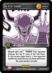 Black Taunt | Panini: Set 1 | Starter | Normal | #S104