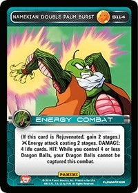 Namekian Double Palm Burst | Panini: Set 1 | Starter | Foil | #S114