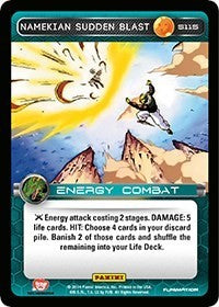 Namekian Sudden Blast | Panini: Set 1 | Starter | Foil | #S115