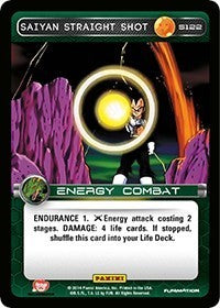 Saiyan Straight Shot | Panini: Set 1 | Starter | Normal | #S122
