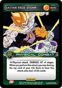 Saiyan Face Stomp | Panini: Set 1 | Starter | Normal | #S141