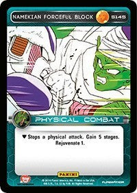 Namekian Forceful Block | Panini: Set 1 | Starter | Normal | #S145