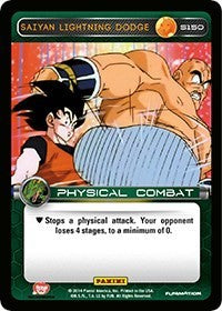 Saiyan Lightning Dodge | Panini: Set 1 | Starter | Normal | #S150