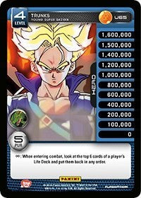 Trunks - Young Super Saiyan | Panini: Set 1 | Uncommon | Normal | #U65