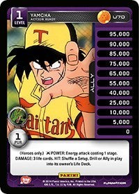 Yamcha - Action Ready | Panini: Set 1 | Uncommon | Foil | #U70