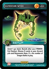 Namekian Wish | Panini: Set 1 | Uncommon | Normal | #U84