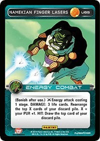 Namekian Finger Lasers | Panini: Set 1 | Uncommon | Foil | #U85