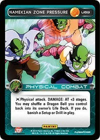 Namekian Zone Pressure | Panini: Set 1 | Uncommon | Normal | #U89