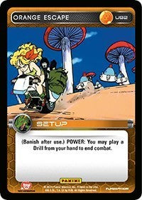 Orange Escape | Panini: Set 1 | Uncommon | Foil | #U92