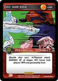 Red Jump Kick | Panini: Set 1 | Uncommon | Foil | #U98