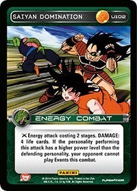 Saiyan Domination | Panini: Set 1 | Uncommon | Normal | #U102