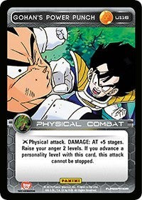 Gohan's Power Punch | Panini: Set 1 | Uncommon | Foil | #U116