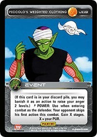Piccolo's Weighted Clothing | Panini: Set 1 | Uncommon | Normal | #U119