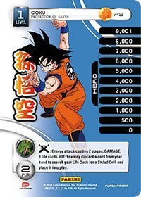 Goku - Protector of Earth (SDCC 2014) | Panini Promo Cards | Promo | Normal | #P2