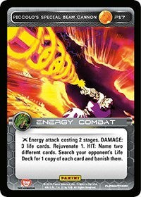 Piccolo's Special Beam Cannon | Panini Promo Cards | Promo | Normal | #P17