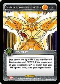 Captain Ginyu's Body Switch | Panini Promo Cards | Promo | Normal | #P19