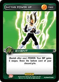 Saiyan Power Up | Panini Promo Cards | Promo | Unspecified | #P20