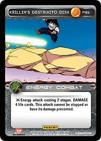 Krillin's Destructo Disk | Panini Promo Cards | Promo | Normal | #P21