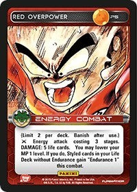Red Overpower (Heroes & Villains) | Panini Promo Cards | Promo | Foil | #P5