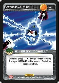 Withering Fire (Heroes & Villains) | Panini Promo Cards | Promo | Foil | #P6