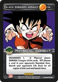 Black Enraged Assault (Heroes & Villains) | Panini Promo Cards | Promo | Foil | #P7