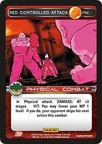 Red Controlled Attack (Heroes & Villains) | Panini Promo Cards | Promo | Foil | #P11