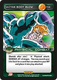 Saiyan Body Blow (Heroes & Villains) | Panini Promo Cards | Promo | Foil | #P15