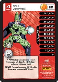 Cell - Unstoppable | Panini: Perfection | Dragon Rare | Unspecified | #DR4