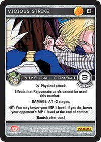 Vicious Strike | Panini: Perfection | Common | Foil | #C3