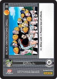 Black Obstructing Drill | Panini: Perfection | Common | Normal | #C6