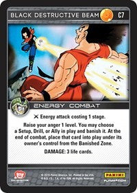 Black Destructive Beam | Panini: Perfection | Common | Normal | #C7