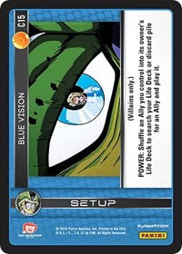 Blue Vision | Panini: Perfection | Common | Foil | #C15