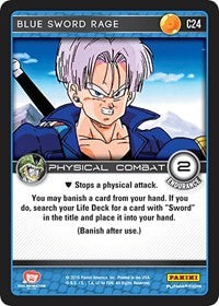 Blue Sword Rage | Panini: Perfection | Common | Normal | #C24