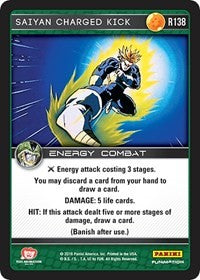 Saiyan Charged Kick | Panini: Perfection | Rare | Normal | #R138