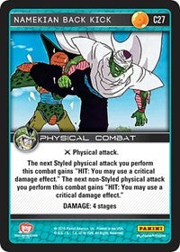 Namekian Back Kick | Panini: Perfection | Common | Normal | #C27